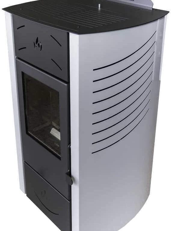 Poêle à granulés, 15 kW.