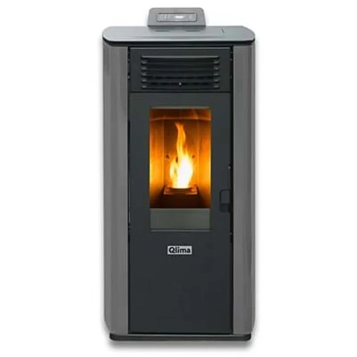Estufa de pellets Fiorina 74 S-Line gris Qlima